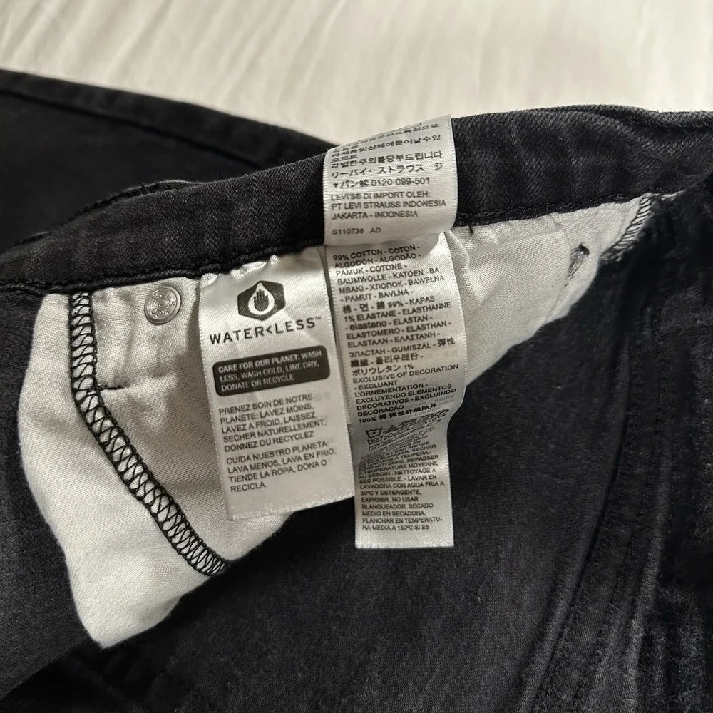 Levi's 541 Athletic Tapered Mid‎ Rise Stretch Flex Denim Men's Dark Wash 38x30